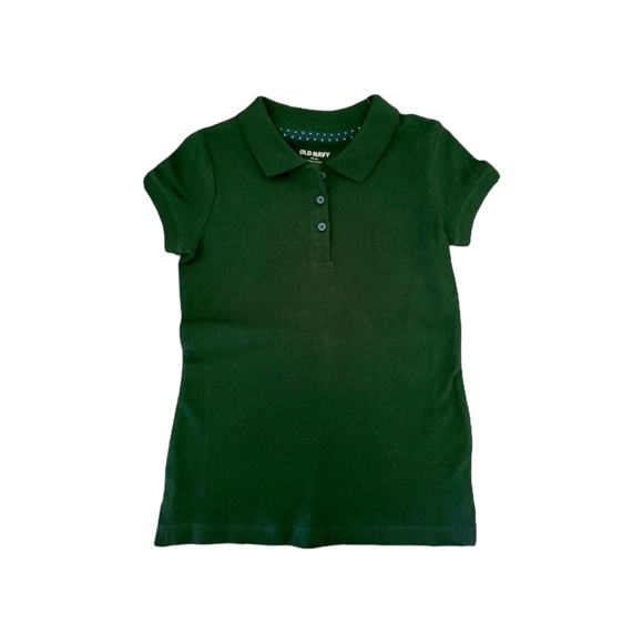 Old Navy Girl's Uniform Polo Shirt - Picture 2 of 2